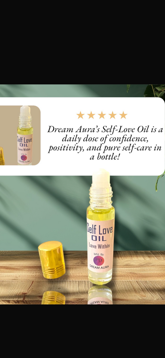 Love Within – Self Love Roll-On | Daily Dose of Confidence, Positivity & Self-Care (8ml)