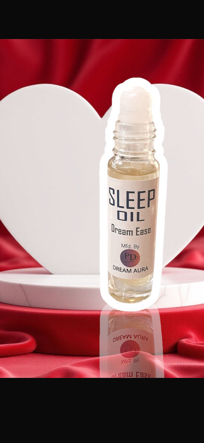 Sleep Oil Roll-On (8ml) | Deep Sleep & Stress Relief Aromatherapy | Dreamy by Dream Aura