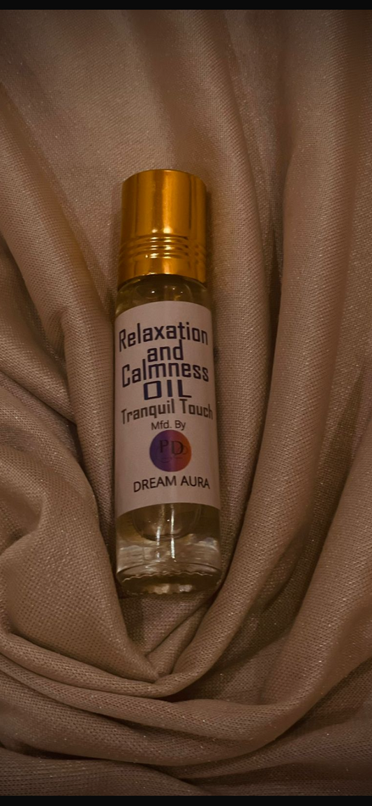 Relaxation & Calmness Roll-On Oil | Stress Relief Aromatherapy | Tranquil Touch by Dream Aura