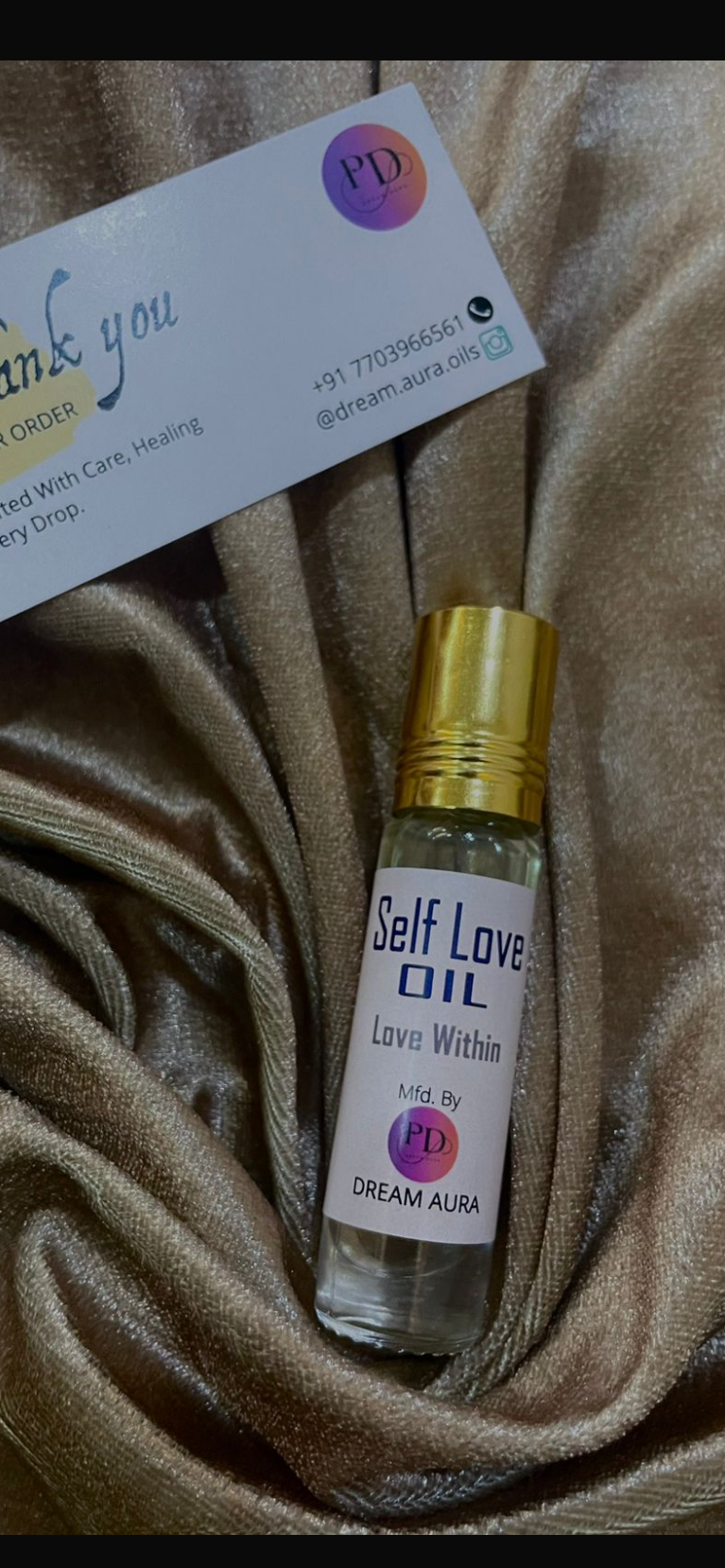Love Within – Self Love Roll-On | Daily Dose of Confidence, Positivity & Self-Care (8ml)